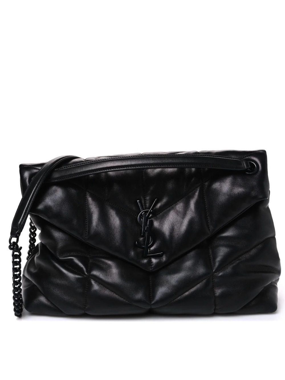 Saint Laurent Lambskin Quilted Medium Loulou Puffer